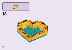 LEGO 41354 instructions page 14 – build guide