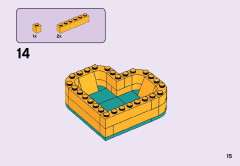 LEGO 41354 instructions page 15 – build guide