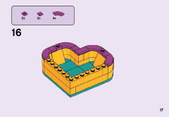 LEGO 41354 instructions page 17 – build guide