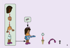 LEGO 41354 instructions page 3 – build guide