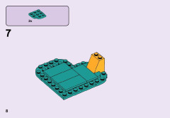 LEGO 41354 instructions page 8 – build guide