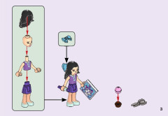 LEGO 41355 instructions page 3 – build guide