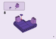 LEGO 41355 instructions page 9 – build guide