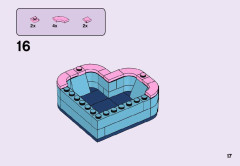 LEGO 41356 instructions page 17 – build guide