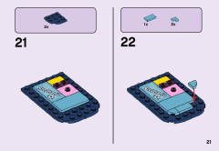 LEGO 41356 instructions page 21 – build guide