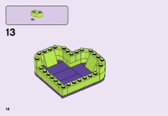 LEGO 41358 instructions page 14 – build guide