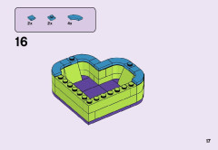 LEGO 41358 instructions page 17 – build guide