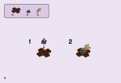 LEGO 41358 instructions page 4 – build guide