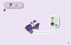 LEGO 41361 instructions page 13 – build guide