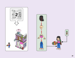 LEGO 41365 instructions page 29 – build guide