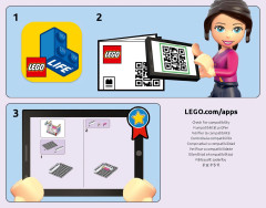 LEGO 41365 instructions page 3 – build guide