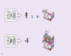 LEGO 41365 instructions page 4 – build guide