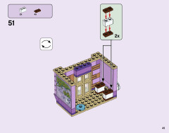 LEGO 41365 instructions page 41 – build guide