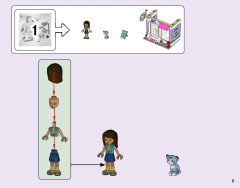 LEGO 41365 instructions page 5 – build guide