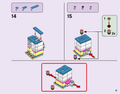 LEGO 41366 instructions page 15 – build guide