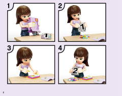 LEGO 41366 instructions page 2 – build guide