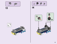 LEGO 41366 instructions page 21 – build guide