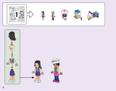 LEGO 41366 instructions page 6 – build guide