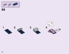 LEGO 41366 instructions page 74 – build guide