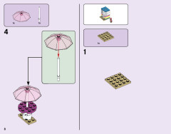 LEGO 41366 instructions page 8 – build guide
