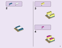 LEGO 41366 instructions page 9 – build guide