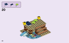 LEGO 41376 instructions page 44 – build guide