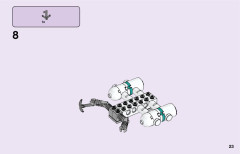 LEGO 41378 instructions page 23 – build guide