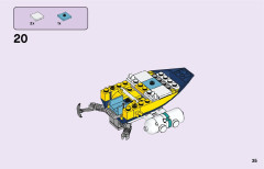 LEGO 41378 instructions page 35 – build guide