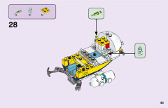 LEGO 41378 instructions page 43 – build guide