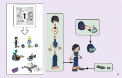 LEGO 41378 instructions page 5 – build guide