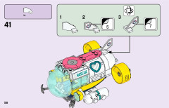 LEGO 41378 instructions page 58 – build guide