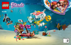 LEGO 41378 instructions page 1 – build guide