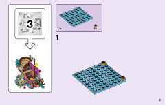 LEGO 41378 instructions page 3 – build guide