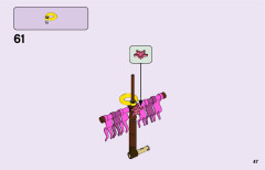 LEGO 41378 instructions page 47 – build guide