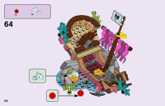 LEGO 41378 instructions page 50 – build guide