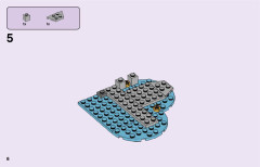 LEGO 41378 instructions page 6 – build guide