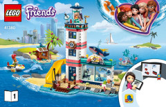 LEGO 41380 instructions page 1 – build guide