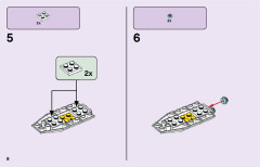 LEGO 41380 instructions page 8 – build guide