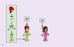 LEGO 41381 instructions page 6 – build guide