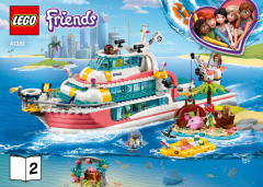 LEGO 41381 instructions page 1 – build guide