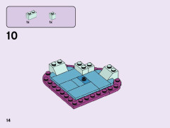 LEGO 41384 instructions page 14 – build guide