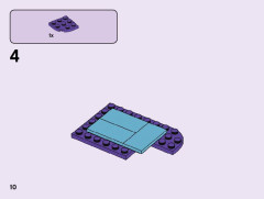 LEGO 41385 instructions page 10 – build guide