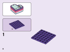 LEGO 41385 instructions page 8 – build guide