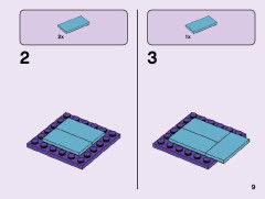LEGO 41385 instructions page 9 – build guide