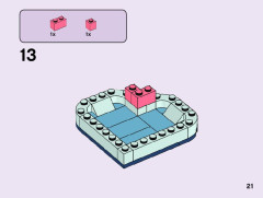 LEGO 41386 instructions page 21 – build guide