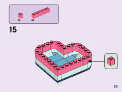 LEGO 41386 instructions page 23 – build guide
