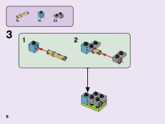 LEGO 41386 instructions page 6 – build guide