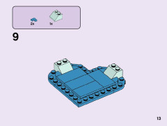 LEGO 41388 instructions page 13 – build guide