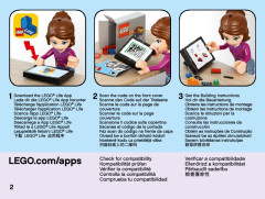 LEGO 41388 instructions page 2 – build guide