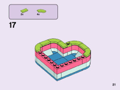 LEGO 41388 instructions page 21 – build guide